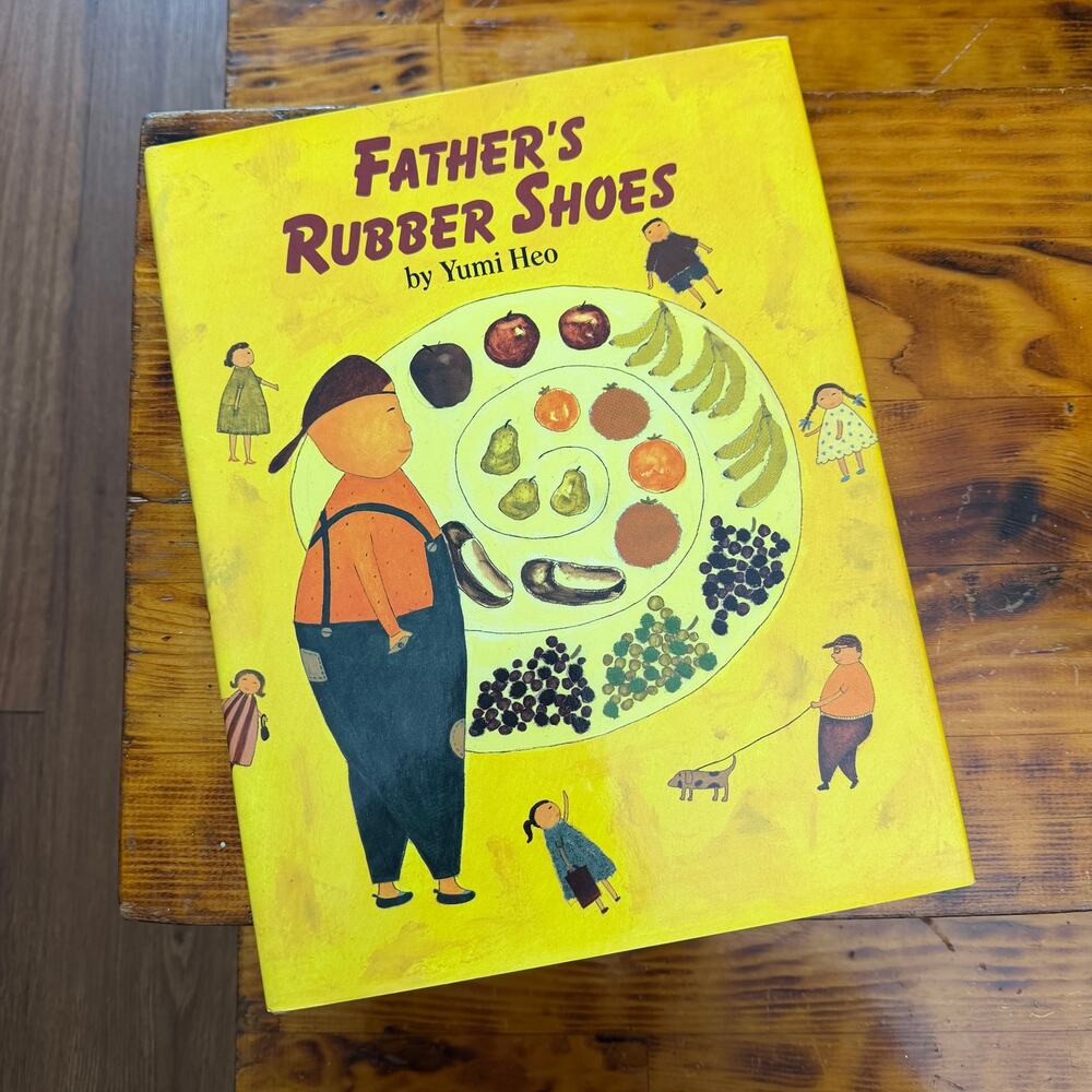 Vintage 1995 Father's Rubber Shoes Korean Paperback Book